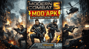 Modern Combat 5 MOD APK Unlimited Money Anti-Ban God Mode